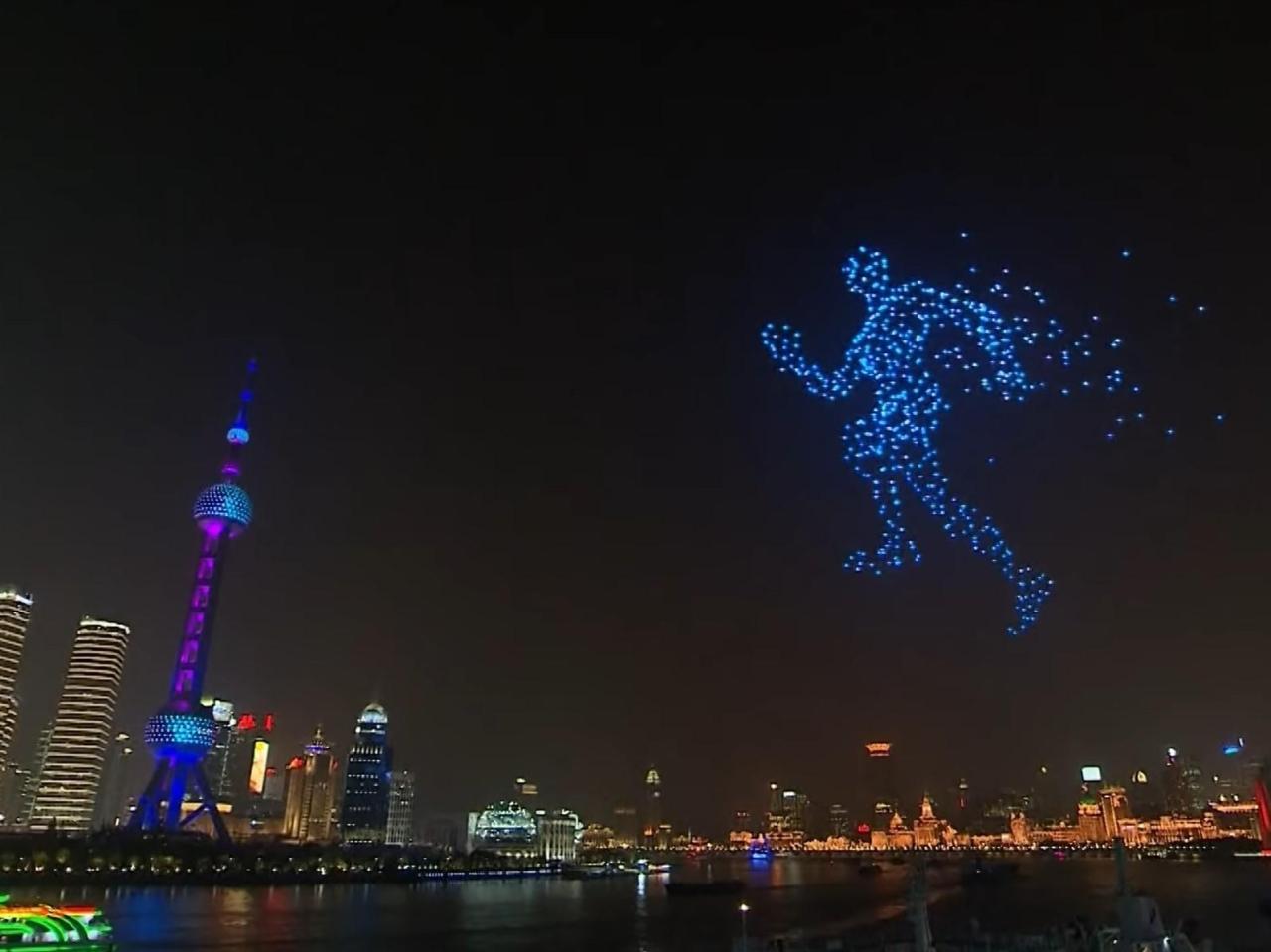 Shanghai drone show 2051